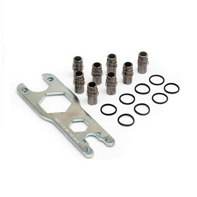 VU4-Magnetventil-Wartungssatz: 8 O-Ringe, 8 Ventilkegel, 1 Schraubenschlüssel