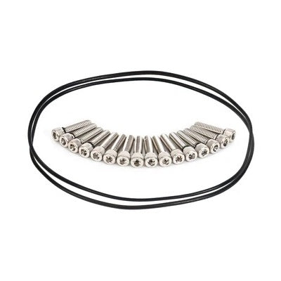 ENDO Tank-Hardware-Reparatursatz: 16 Endkappenschrauben, 16 O-Ringe für Endkappenschrauben, 2 Endkappendichtungen