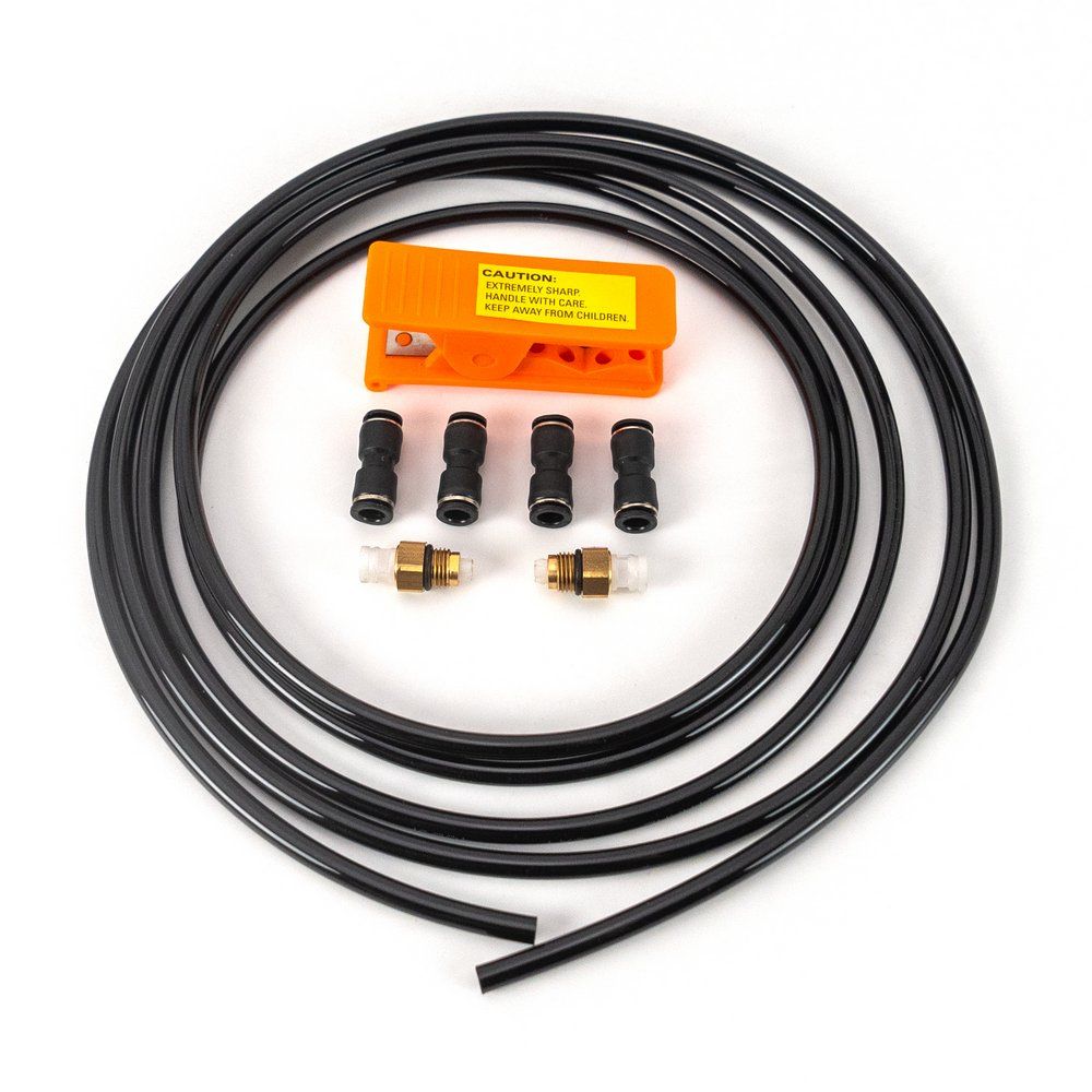 Arnott Luftschlauch-Reparaturset, 4 x 6 mm PTC-Anschluss, 2 x 6 mm VOSS, 3 m x 6 mm Schlauch, 1 x Schlauchschneider