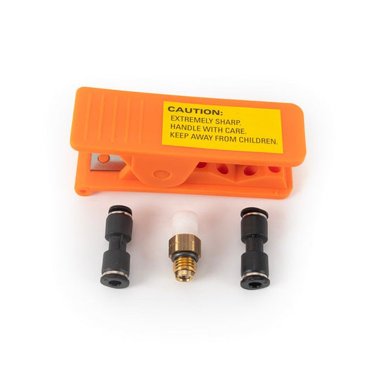 Arnott Luftschlauch-Reparatursatz, 2 x 4 mm PTC-Anschluss, 1 x Schlauchschneider