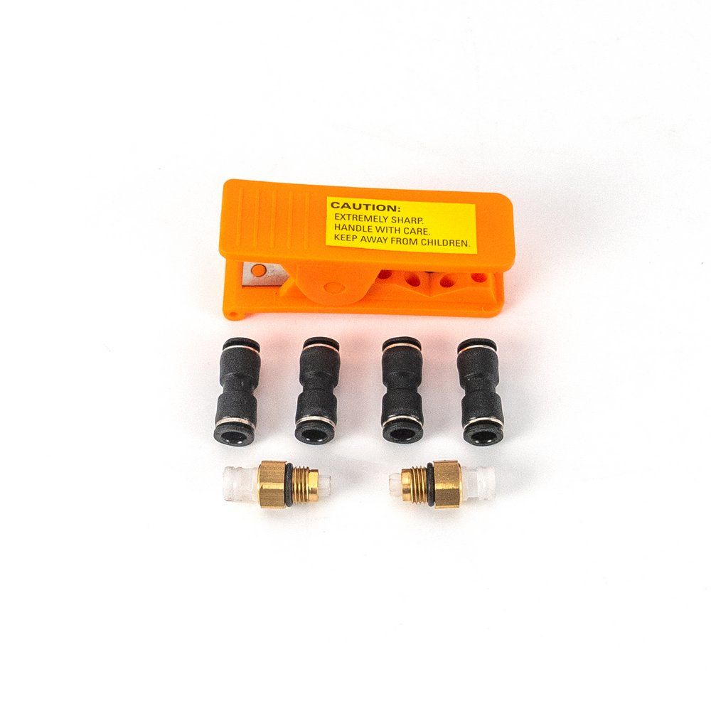 Arnott Luftschlauch-Reparaturset, 4 x 6 mm PTC-Anschluss, 2 x 6 mm VOSS, 3 m x 6 mm Schlauch, 1 x Schlauchschneider