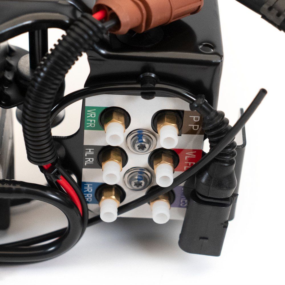 Arnott Luftfederkompressor mit Ventilblock, 05-11 Audi A6/A6 Quattro (C6)