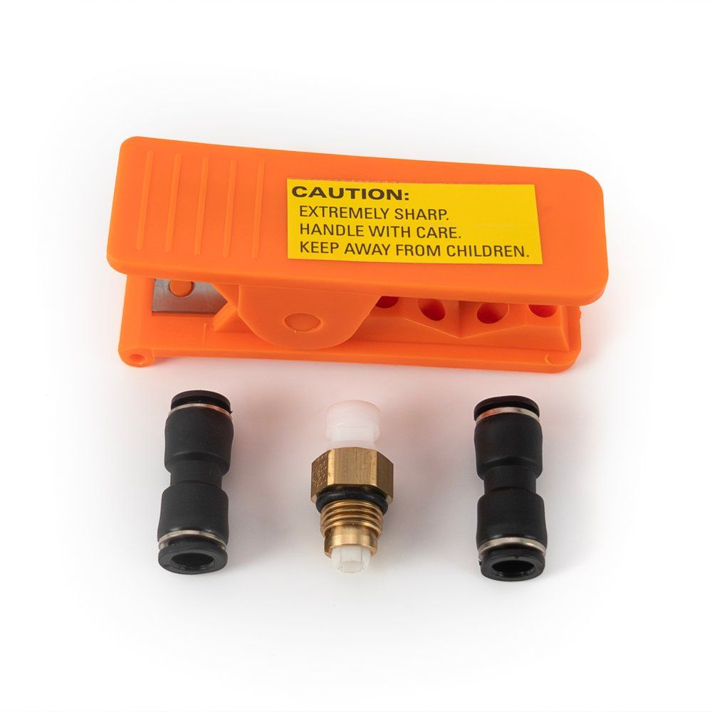 Arnott Luftschlauch-Reparatursatz, 2 x 6 mm PTC-Anschluss, 1 x Schlauchschneider