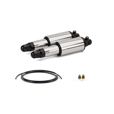 Neues Stoßdämpfer-Kit, Harley Davidson Touring Series, 1990– 2023 Ultimate Ride mit einstellbarer Rückfederung, Chrom