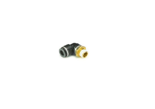 3/8" DOT/PTC - 1/4" NPT 90 Grad Schwenkwinkel