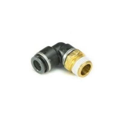 3/8" DOT/PTC - 3/8" NPT 90 Grad drehbares Winkelstück