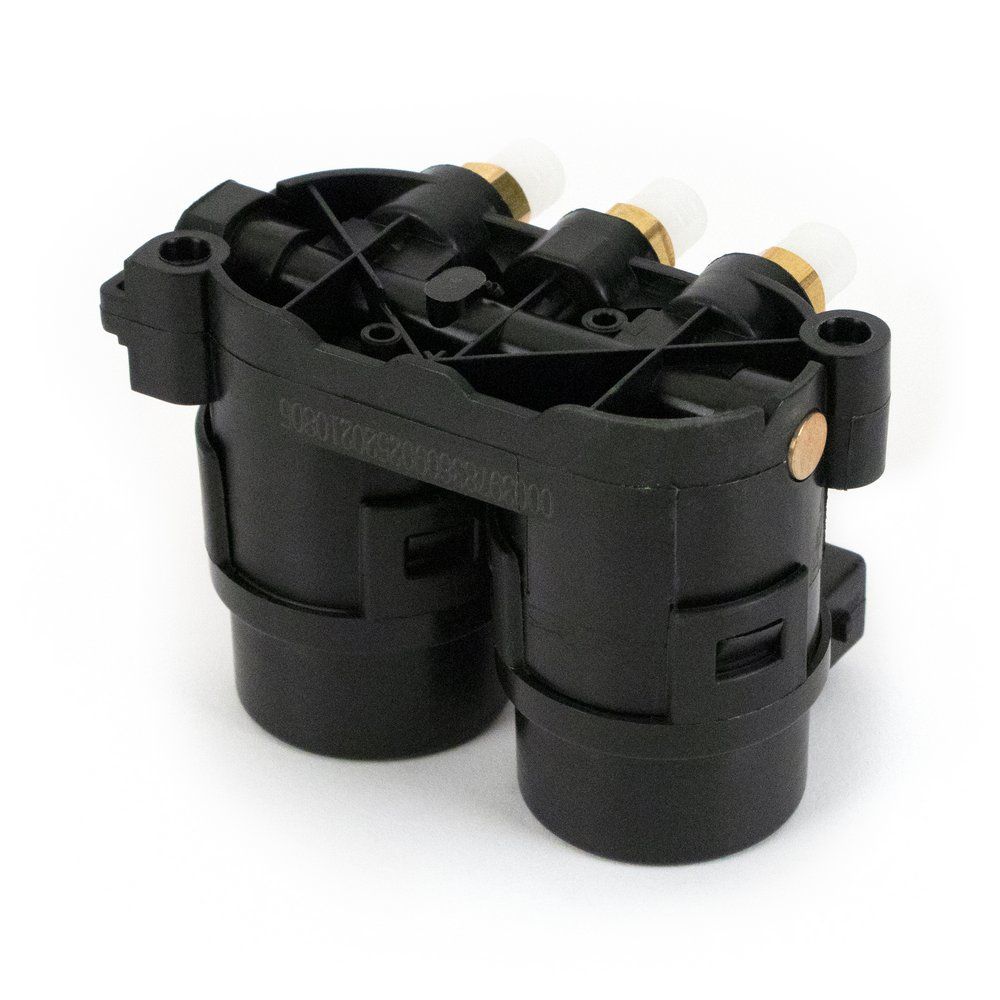 Arnott-Ventilblock, 98-04 LR Discov. II (L318), 95-04 BMW 5 (E39), 01-08 BMW 7 (E65, E66), 00-06 BMW X5 (E53)