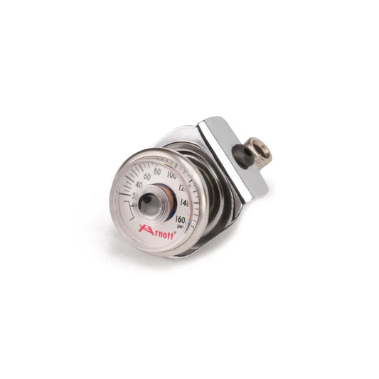 Harley-Davidson Touring Series 1980 - 2023 Druckmesser mit Kippschalter, Chromhalterung